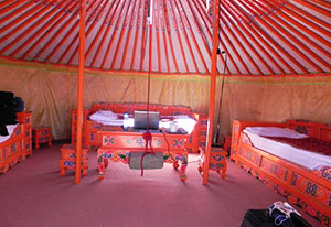 ger accommodation, mongolian traditional accommodation
