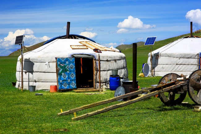 Mongolian countryside 
