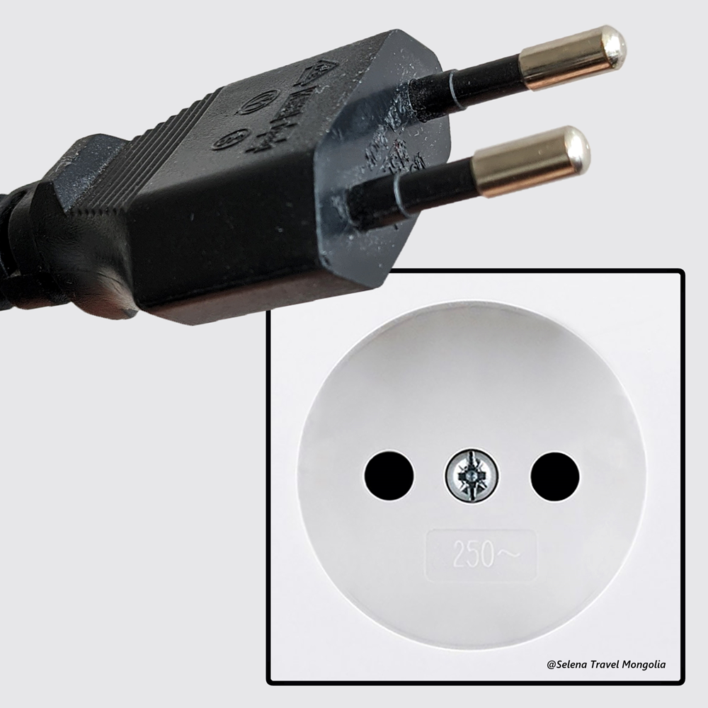 electricity tiles type-C socket in Mongolia