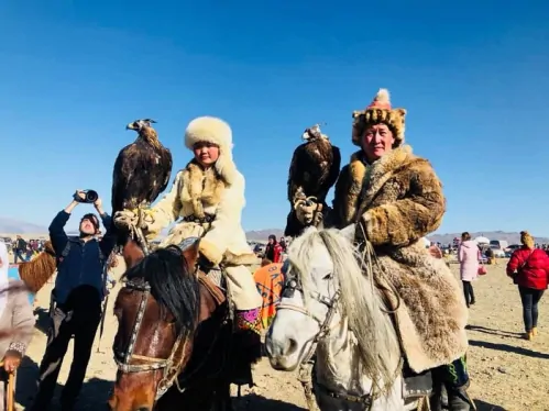 13 years old girl can be the next Eagle hunter?