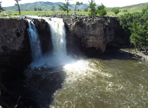 Travel Blog series by Heather Caveney: Orkhon Waterfall--A Must-See while in Uvurkhangai