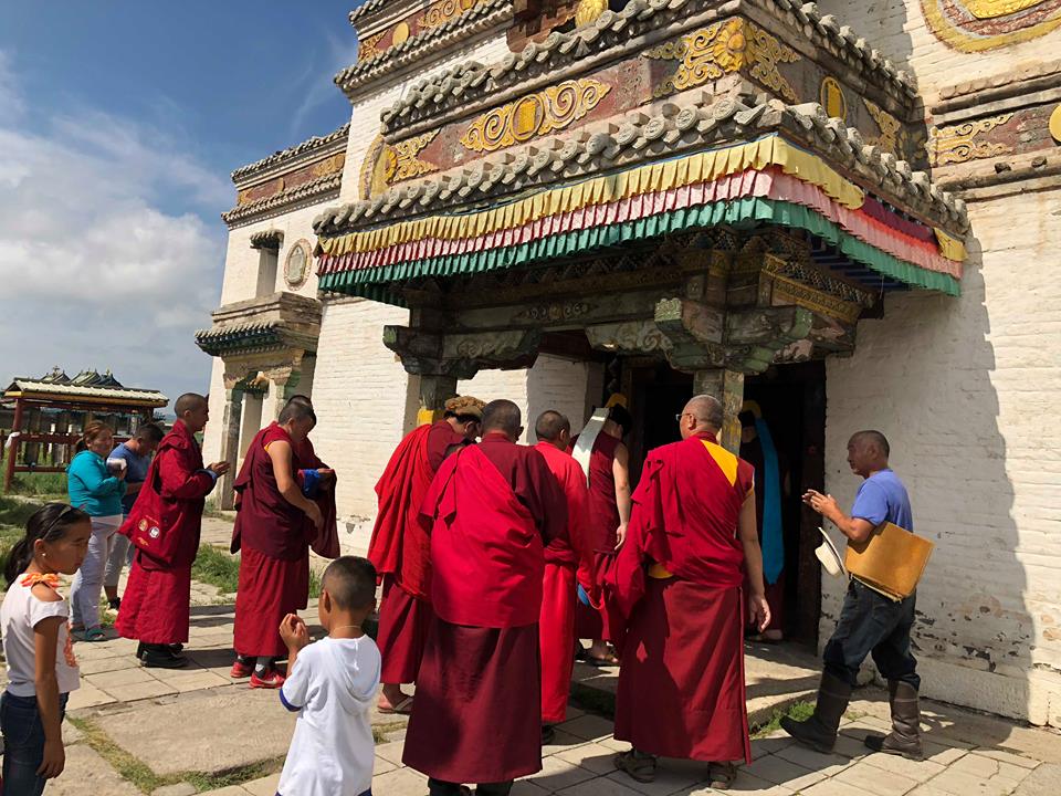 Lama s at Erdene zuu Monastery in Karakorum | Karakorum and Bayan Gobi itinerary