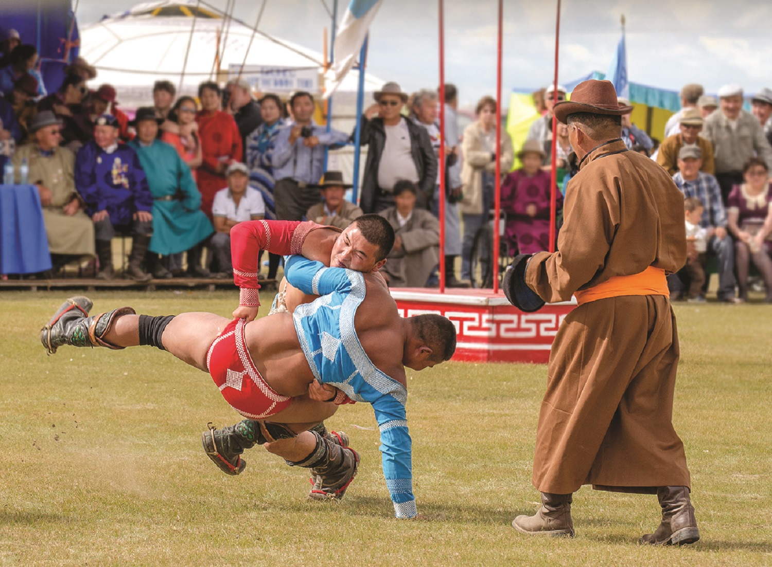 Naadam Festival Wrestling