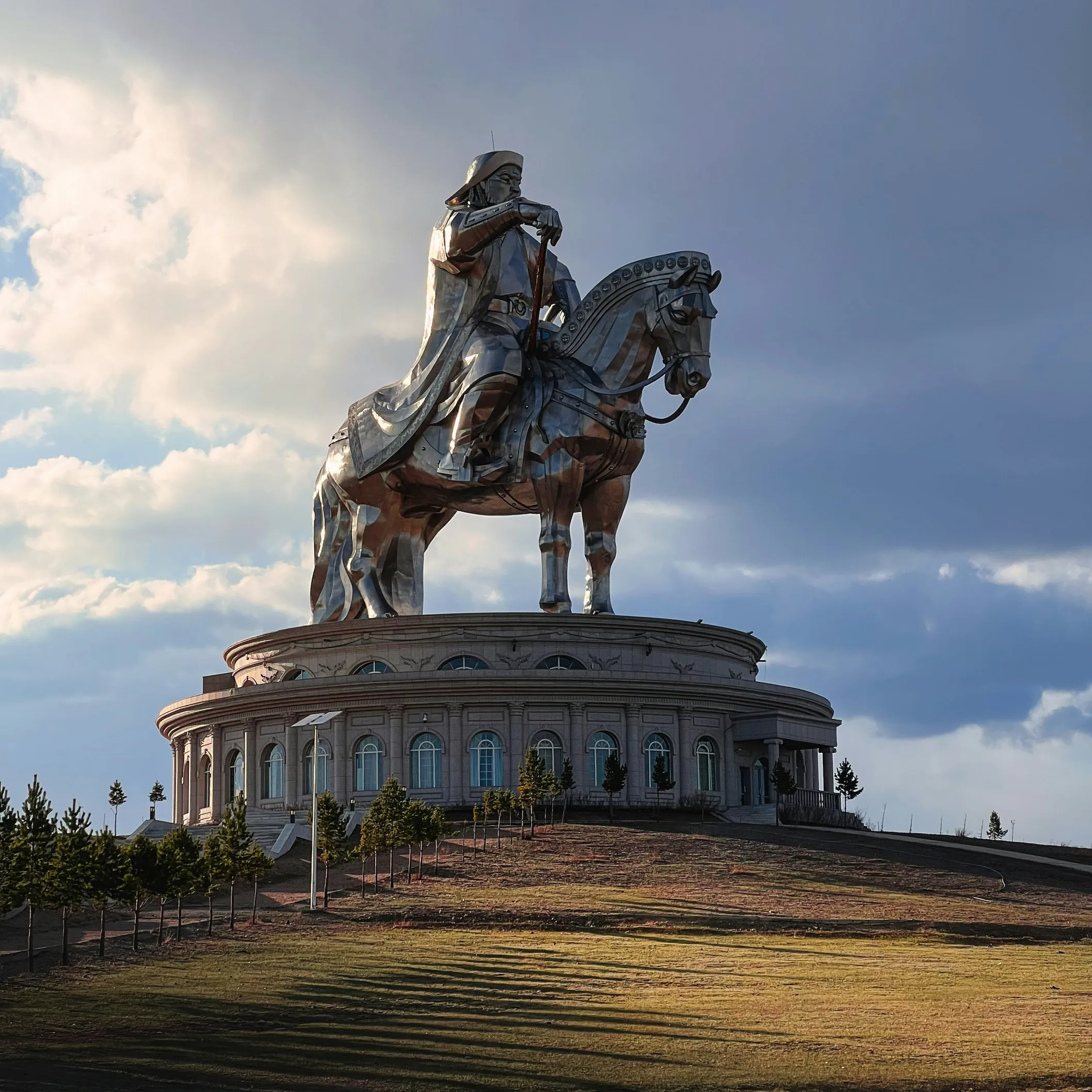 iconic Giant Chinggis Khan Monument