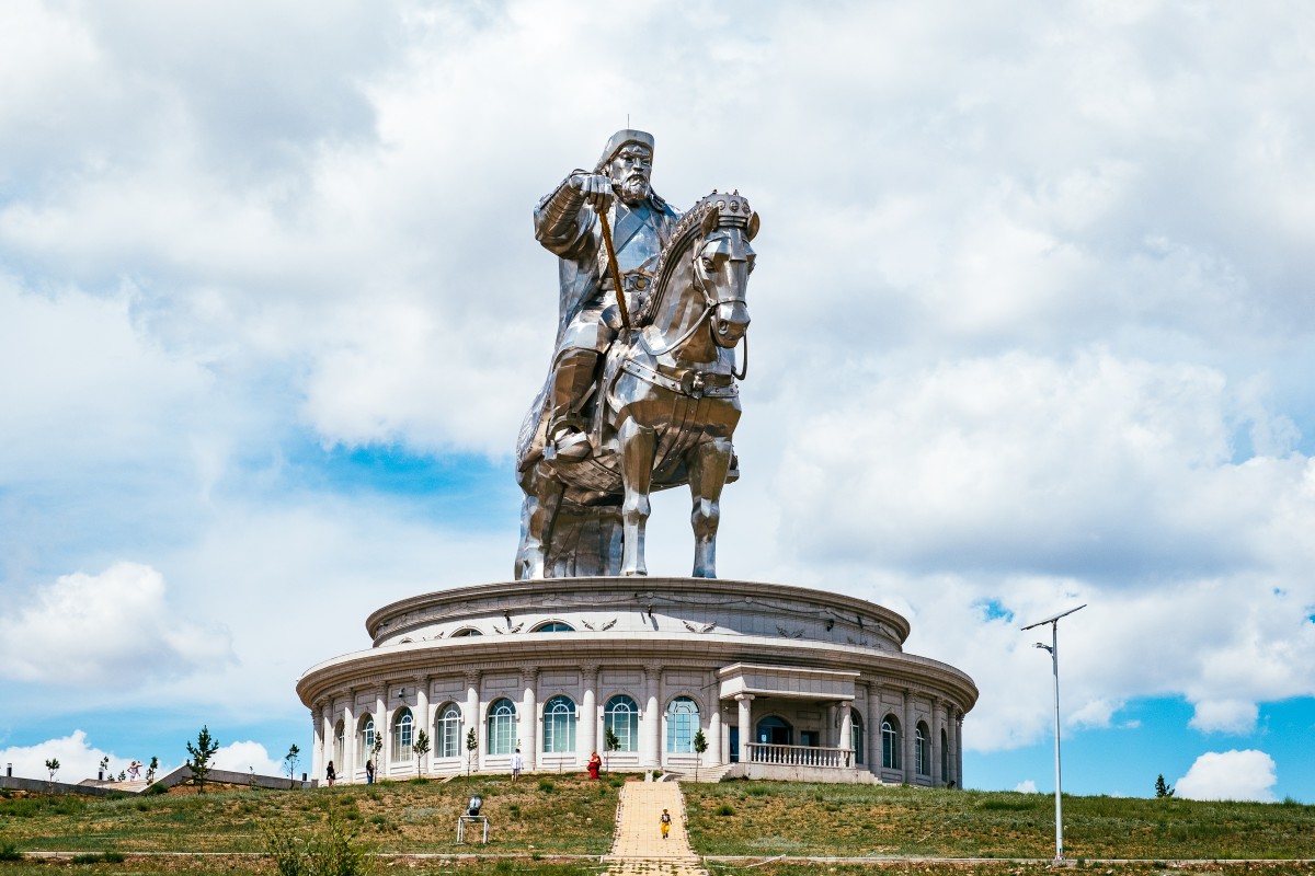 Giant Genghis Khaan Statue