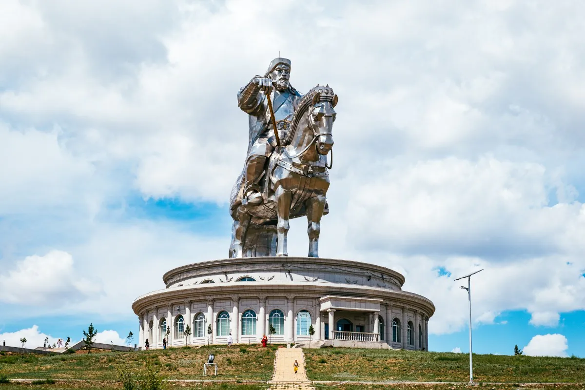 Giant Genghis Khaan Statue