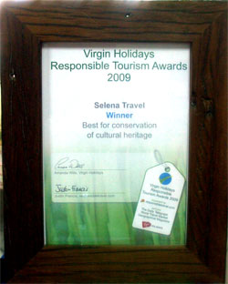 responsible tourism award 2009